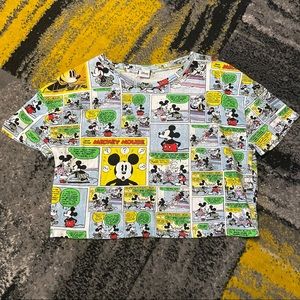 Zara Disney Mickey Mouse Tee M